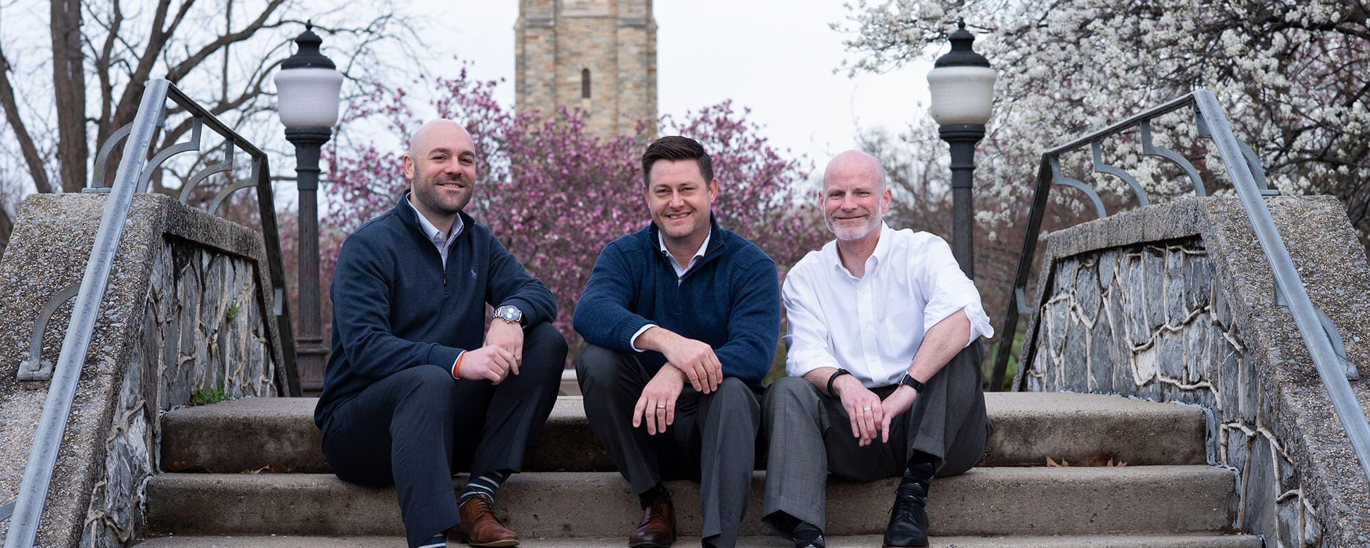 Attorneys Charles Remus, Jacob Weddle, and Shawn Cavenee